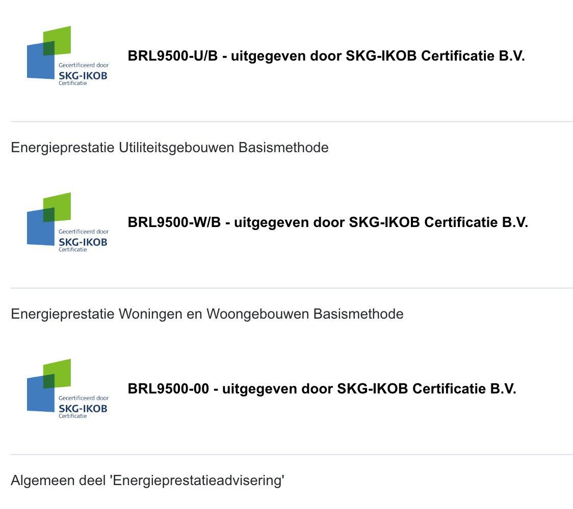 Energiecertificaten e-Positive